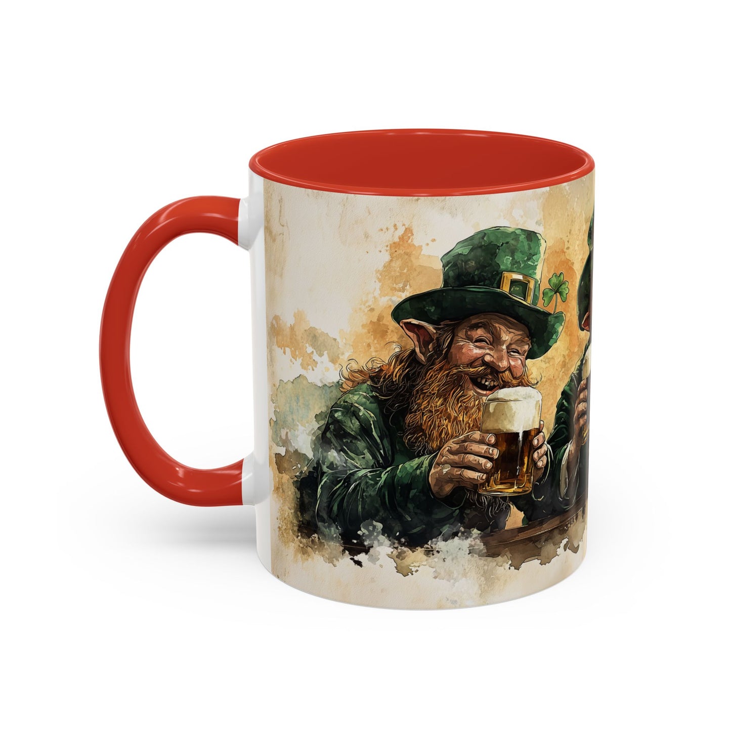 Kaffeetasse, lustige irische Kobolde, St. Patrick's Day, Pub, lustiges Getränk, Geschenk