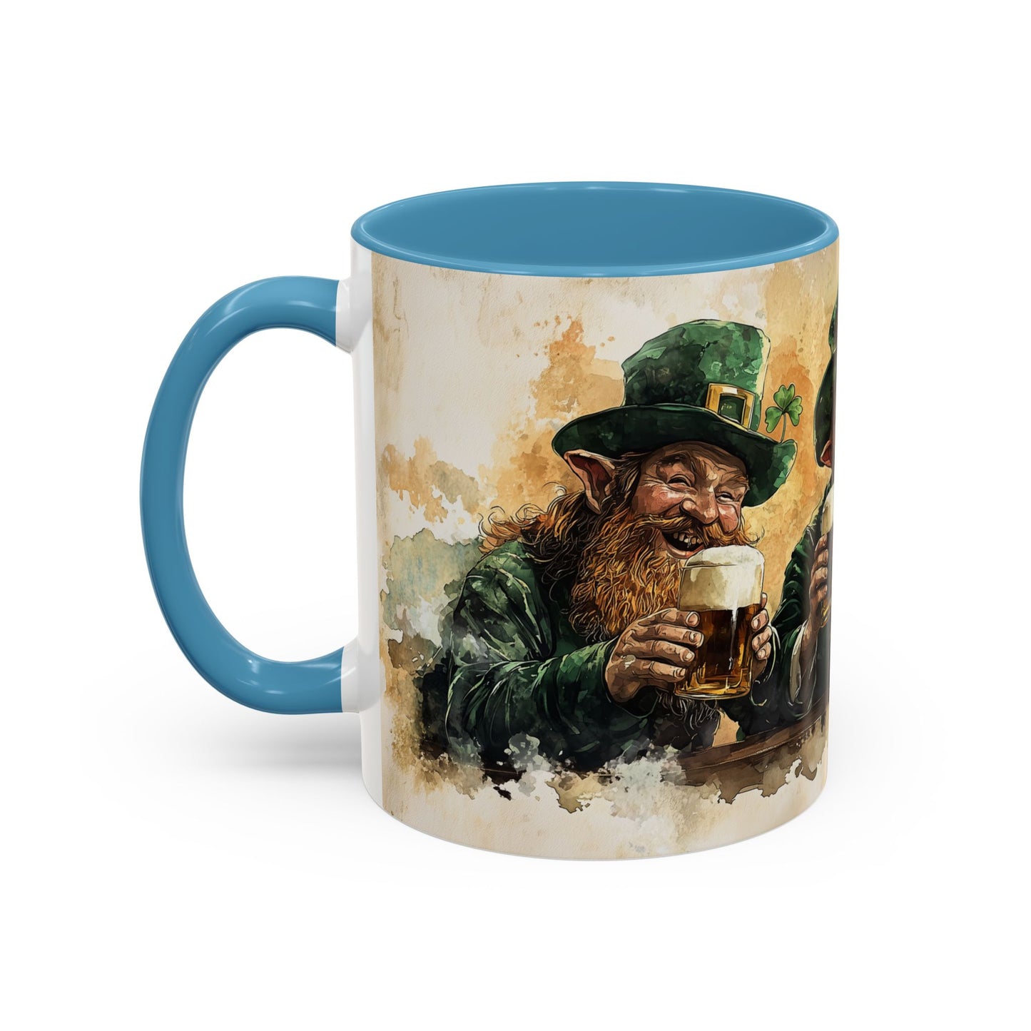 Coffee Mug, Funny Irish Leprechauns St Patrick's Day Pub Jolly Drink Gift