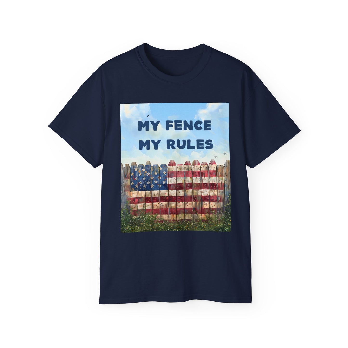 Patriotisches US-T-Shirt, T-Shirt mit amerikanischer Flagge, Shirt zum 4. Juli, Oberteil zum Unabhängigkeitstag